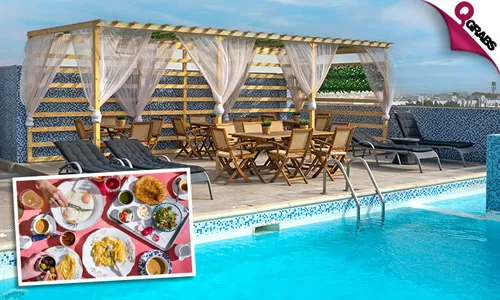 Breakfast Buffet with Pool Access!
